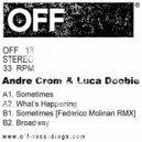 Andre Crom, Luca Doobie - Broadway (Original Mix)