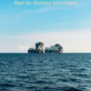 Mellow Acoustic Jazz - Backdrop for Relaxing at Home - Alluring Tenor Saxophone and Acoustic Guitar